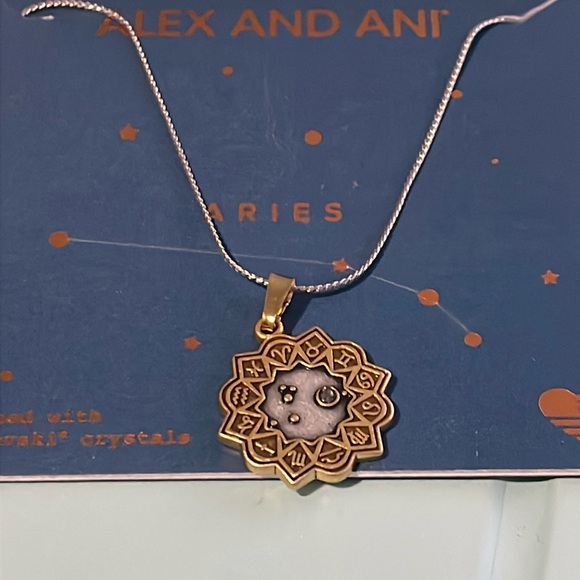 NWT ARIES NECKLACE BY ALEX AND ANI - Picture 1 of 7